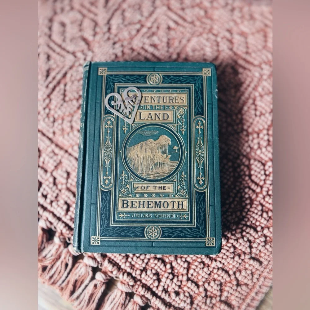 Vintage MMA Romanesque Heart Bookmark | Metropolitan Museum of Art | Silver Tone